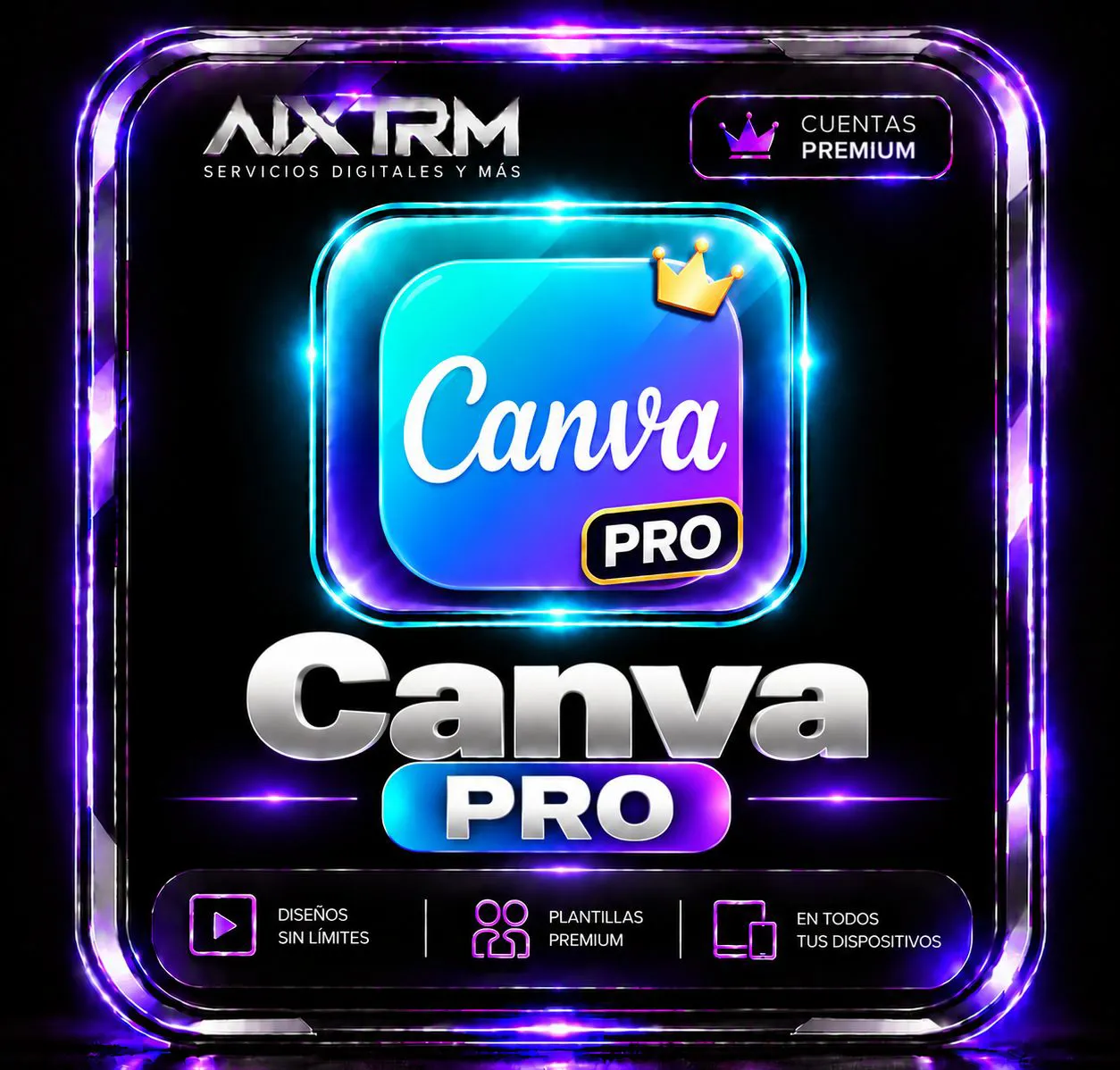 CANVA PRO 1 MES