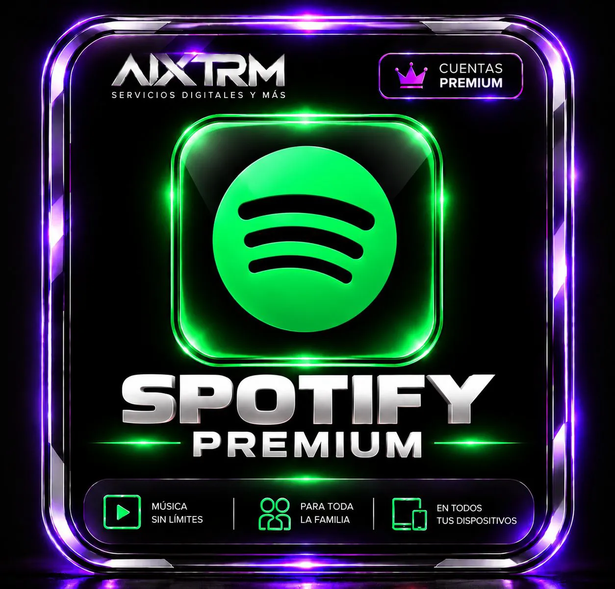 SPOTIFY PREMIUM 1 MES