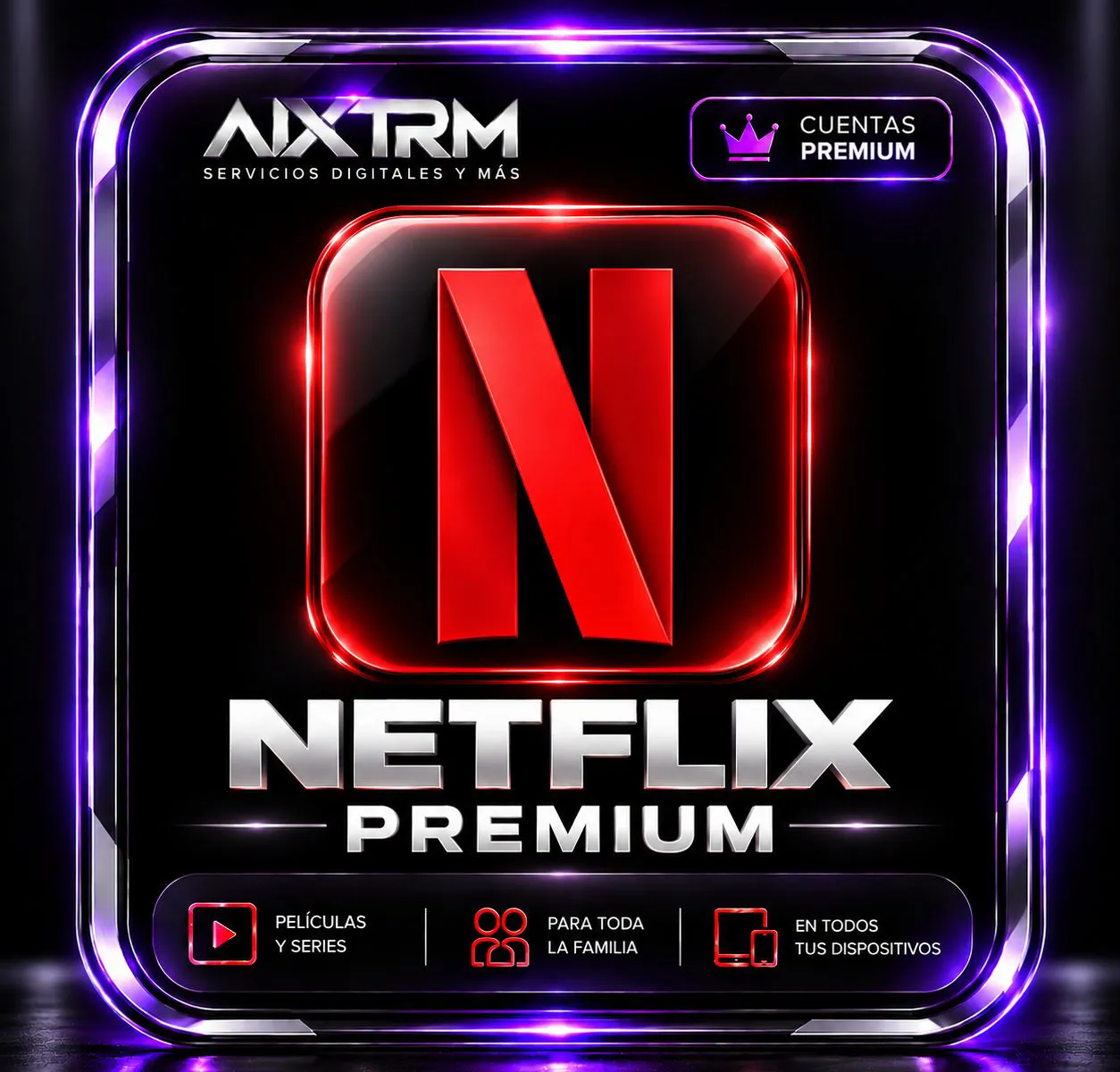 NETFLIX 4K ORIGINAL 1 MES