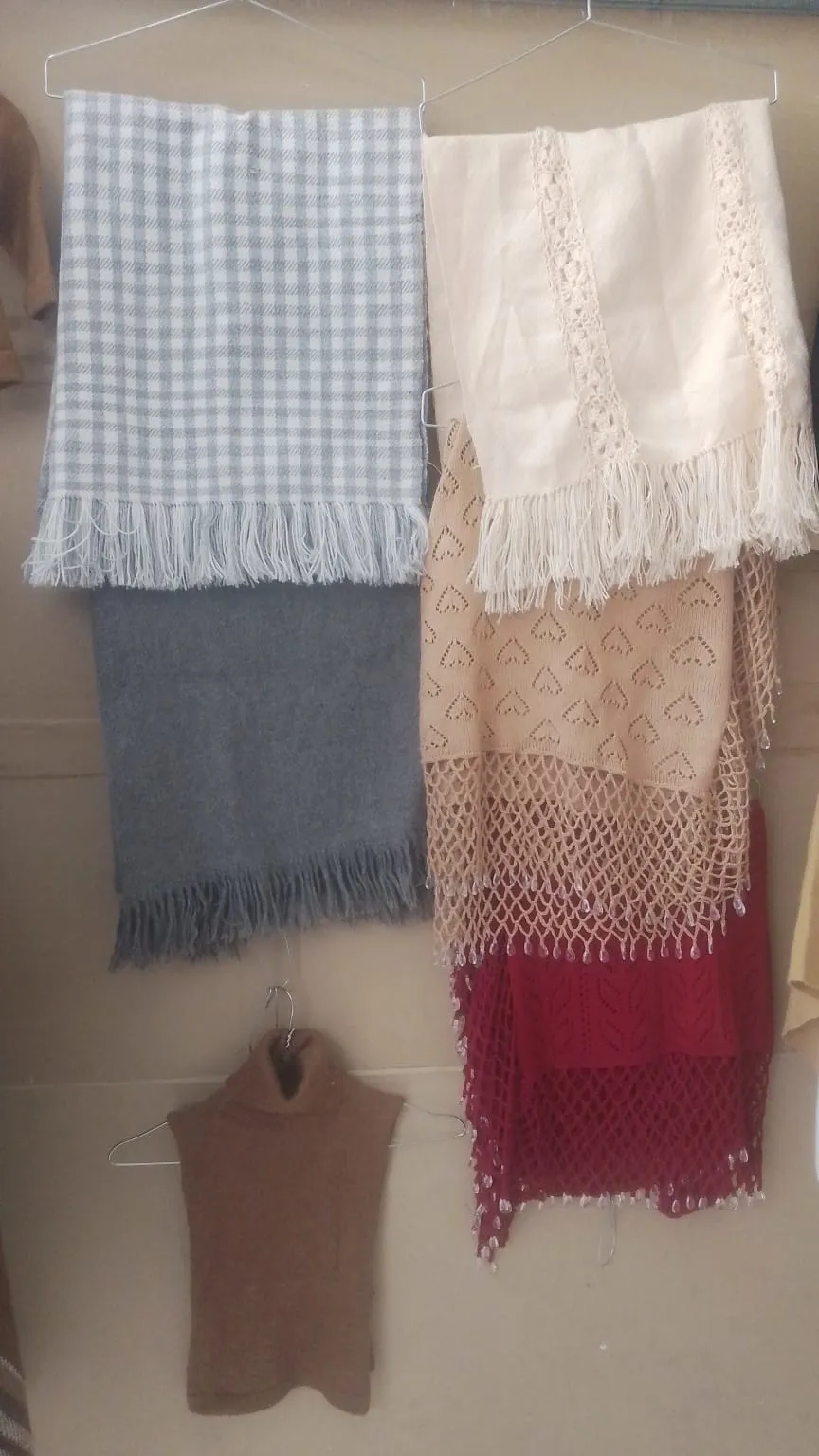 Mantillas de hilo de llama