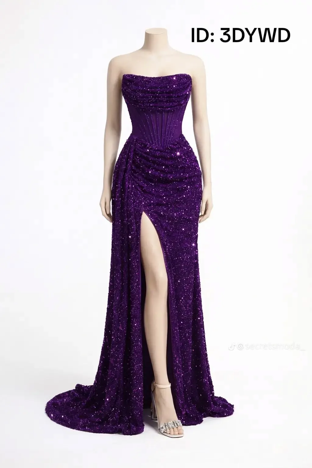 Vestido morado 
